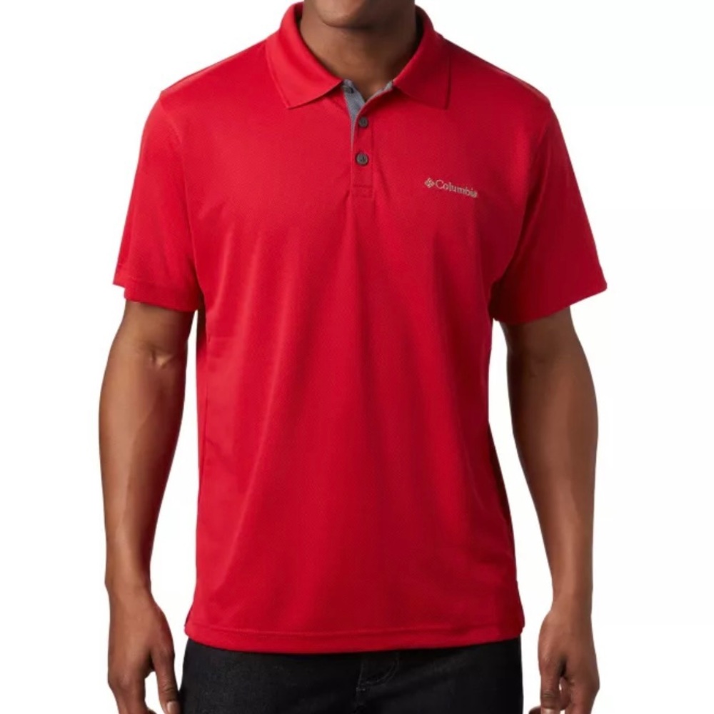 Columbia Polo: Omni-Shade. XL Red